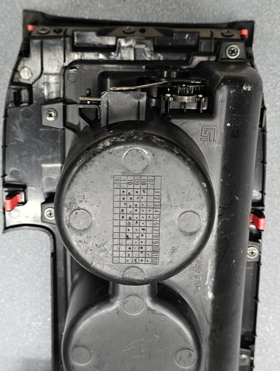 🔥08-12 Honda Accord Center Console Shifter Bezel Trim Panel Assembly Black OEM