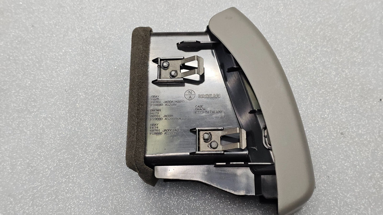 🔥07-13 Nissan Altima Dash Left Driver AC Air Vent Heater Conditioning Gray