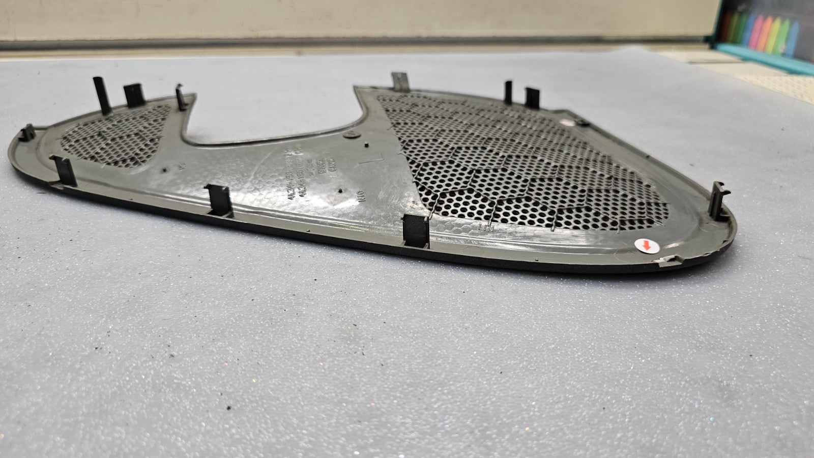 🔥04-08 Ford F150 Front Left Driver Door Panel Speaker Grille Cover Gray