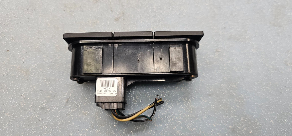 🔥07-14 Expedition Traction Control Hatch Hazard Light Switch Assembly Black
