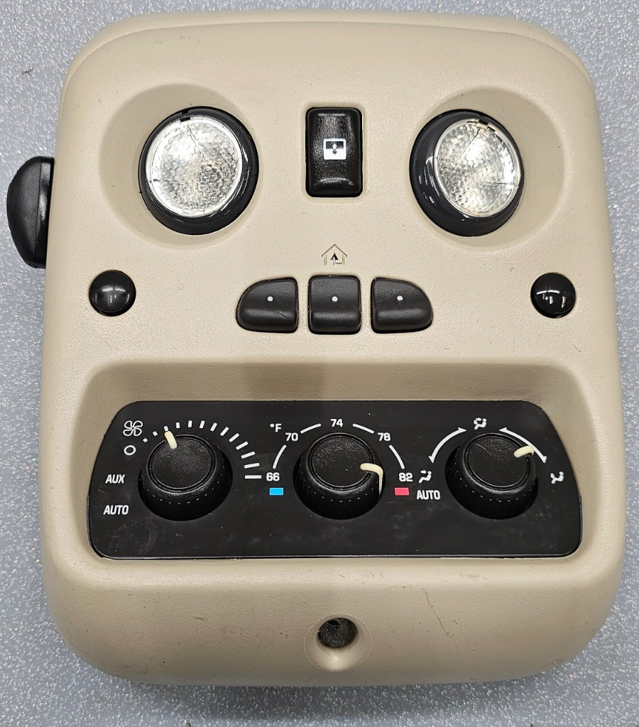 🔥03-06 YUKON ESCALADE SUBURBAN TAHOE OVERHEAD CONSOLE LIGHT SUNROOF SHALE TAN