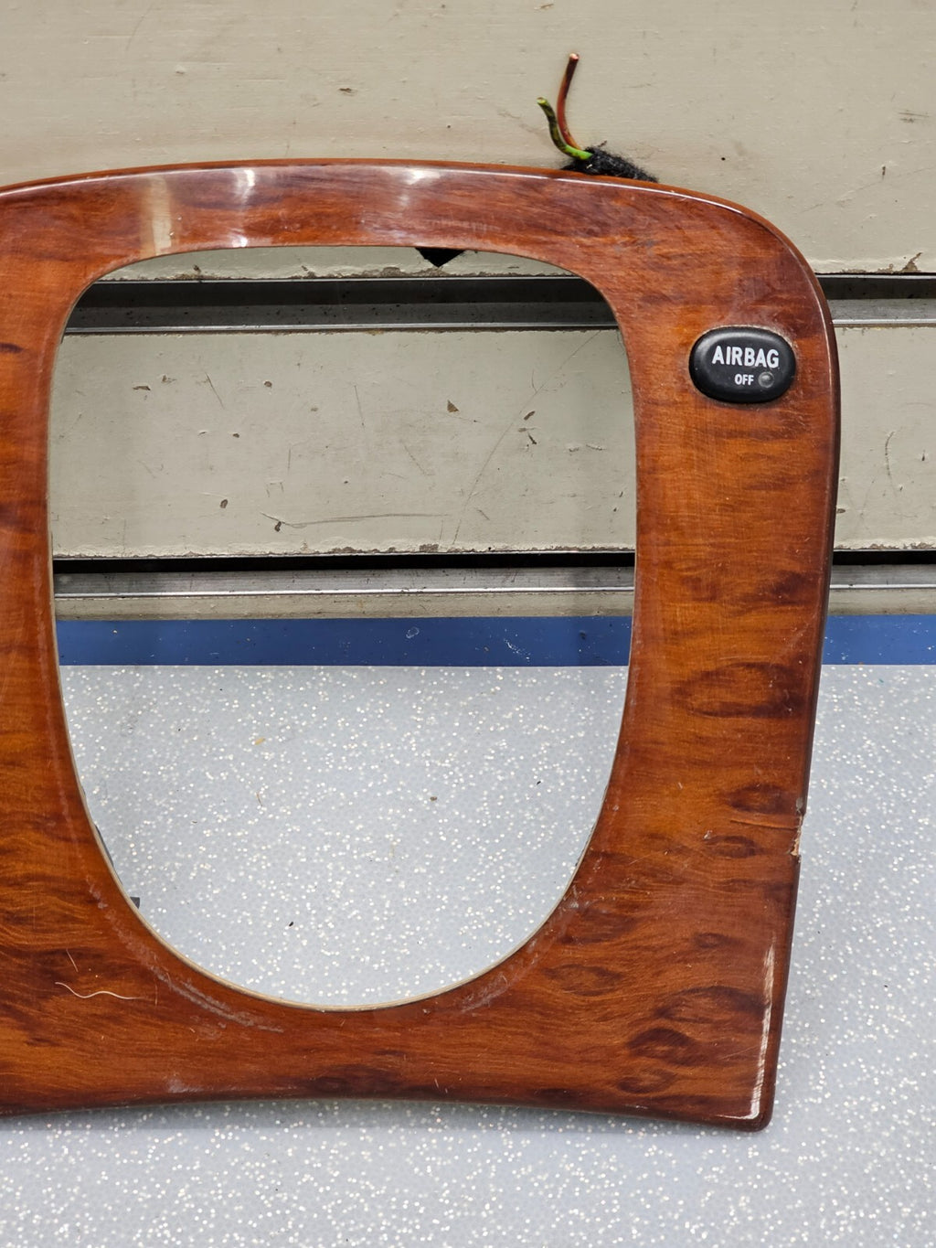 🔥00-06 Mercedes W220 S430 S500 S600 Gear Shifter Bezel Trim Indicator Wood OEM