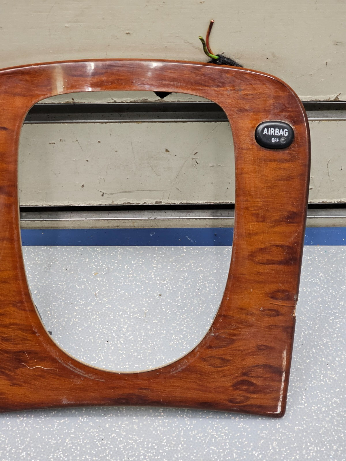 🔥00-06 Mercedes W220 S430 S500 S600 Gear Shifter Bezel Trim Indicator Wood OEM