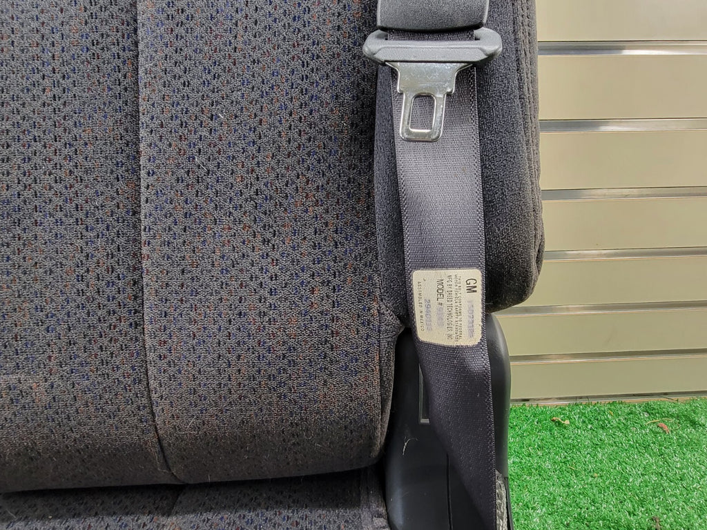 🔥2007-2014 Escalade Suburban Tahoe Yukon Third 3rd Row Seat GRAY CLOTH LEFT