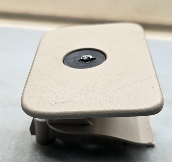 🔥03-07 Cadillac CTS SRX 05-09 STS Glove Box Latch Lock Handle Assembly Tan OEM