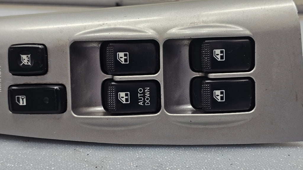 🔥05-10 SPORTAGE LEFT DRIVER MASTER POWER WINDOW SWITCH CONTROL ASSEMBLY SILVER