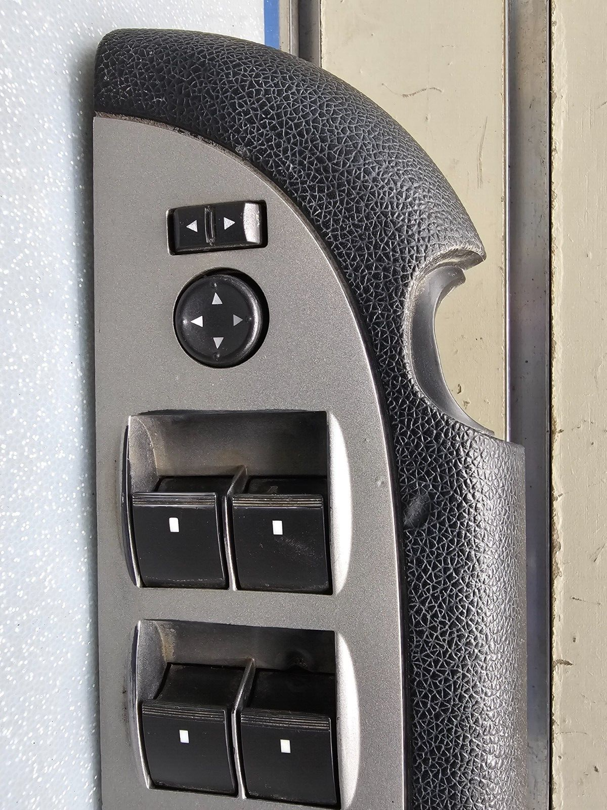 07-13 CHEVY SILVERADO SIERRA LEFT DRIVER MASTER POWER WINDOW SWITCH SILVER WS47