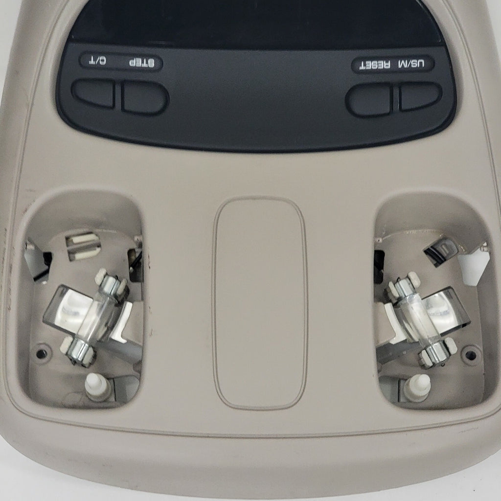 🔥02-05 Dodge RAM Overhead Console DOME Lt Roof Digital Compass No Bulb GRAY 05