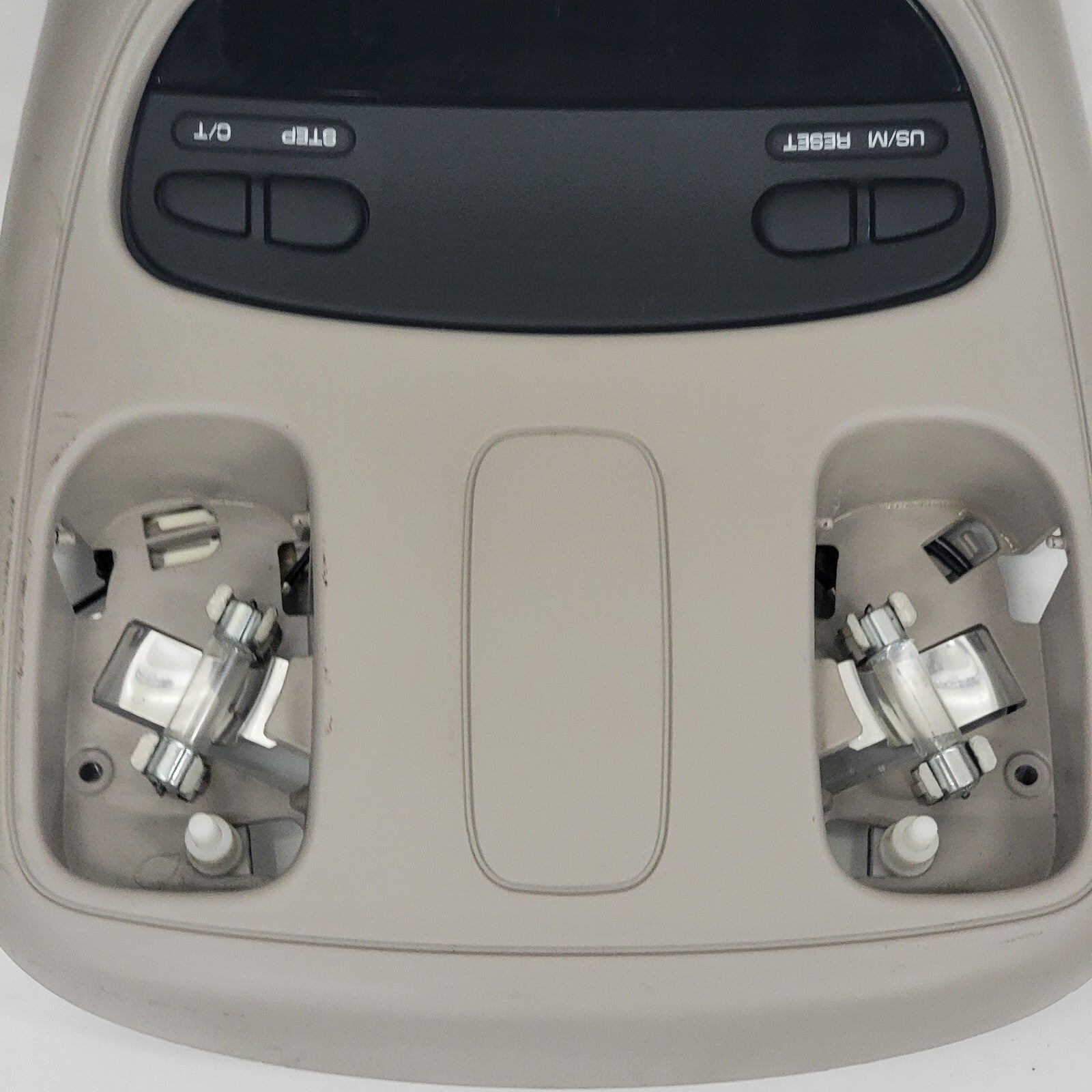 🔥02-05 Dodge RAM Overhead Console DOME Lt Roof Digital Compass No Bulb GRAY 05