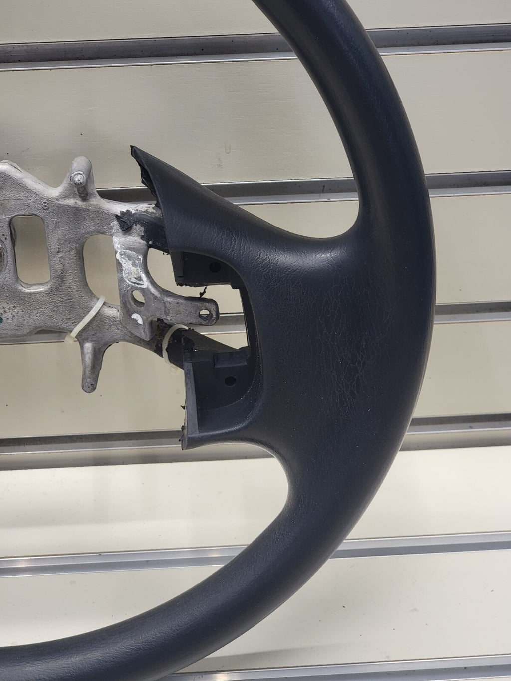 🔥1997-2003 Ford F-150 Leather Steering Wheel Cruise Dash Black