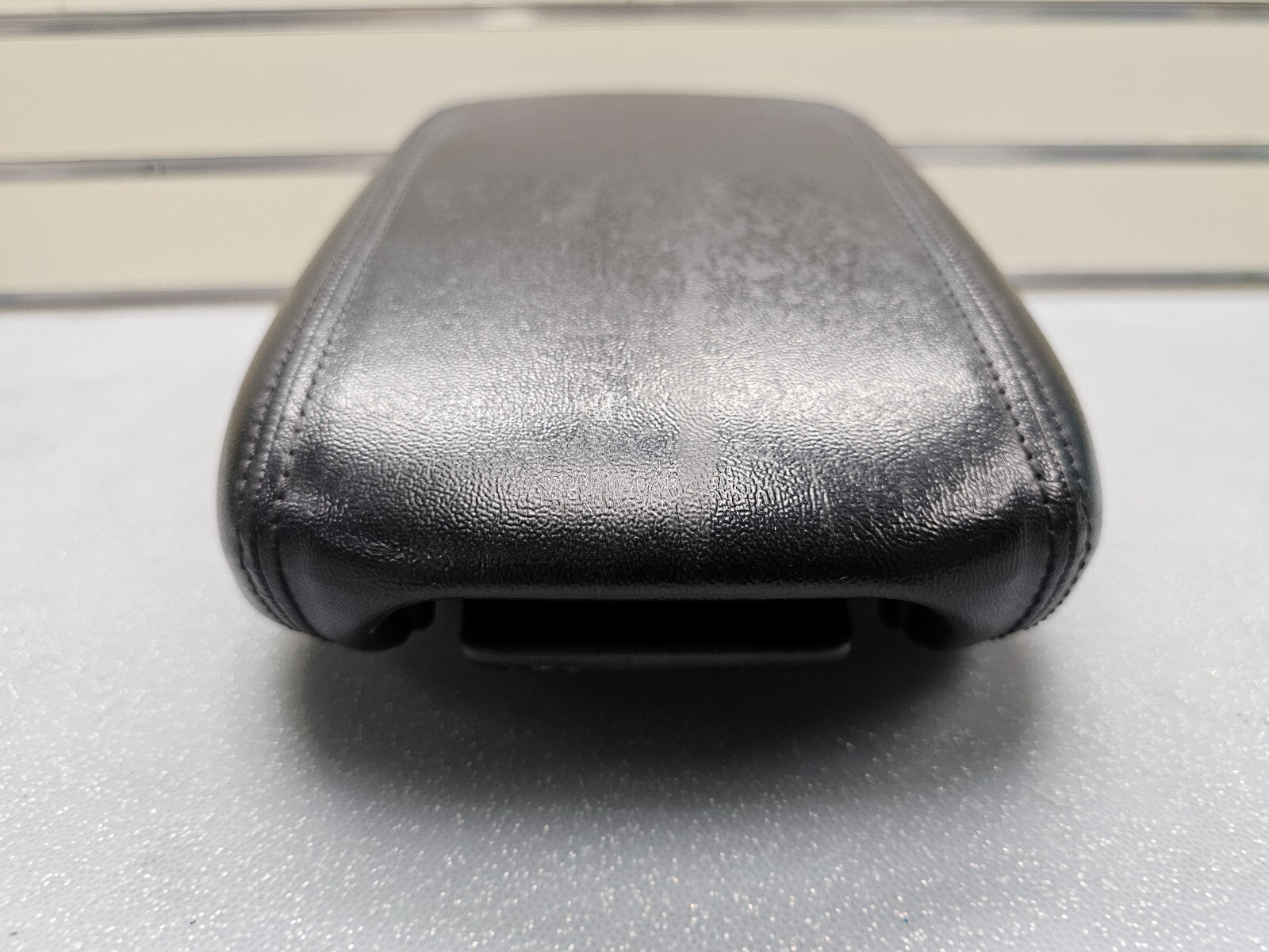 🔥13-16 DODGE DART CENTER CONSOLE ARM REST LID LEATHER BLACK TOP PAD COVER BLACK