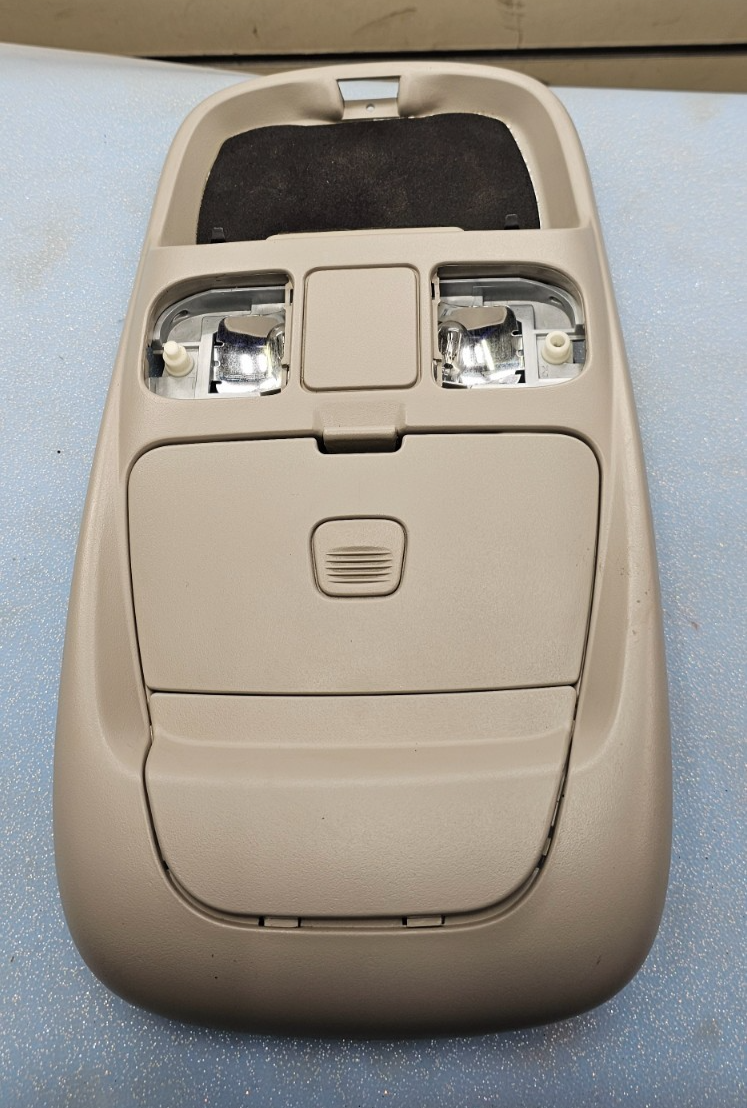 🔥98-02 DODGE RAM 1500 2500 3500 Overhead Console Dome Light Lamp Tan 