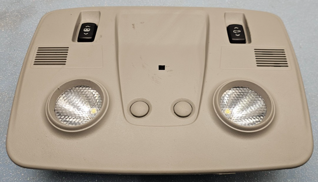 🔥07-15 Traverse Acadia Outlook Overhead Console Dome Map Light Lamp TAN OEM