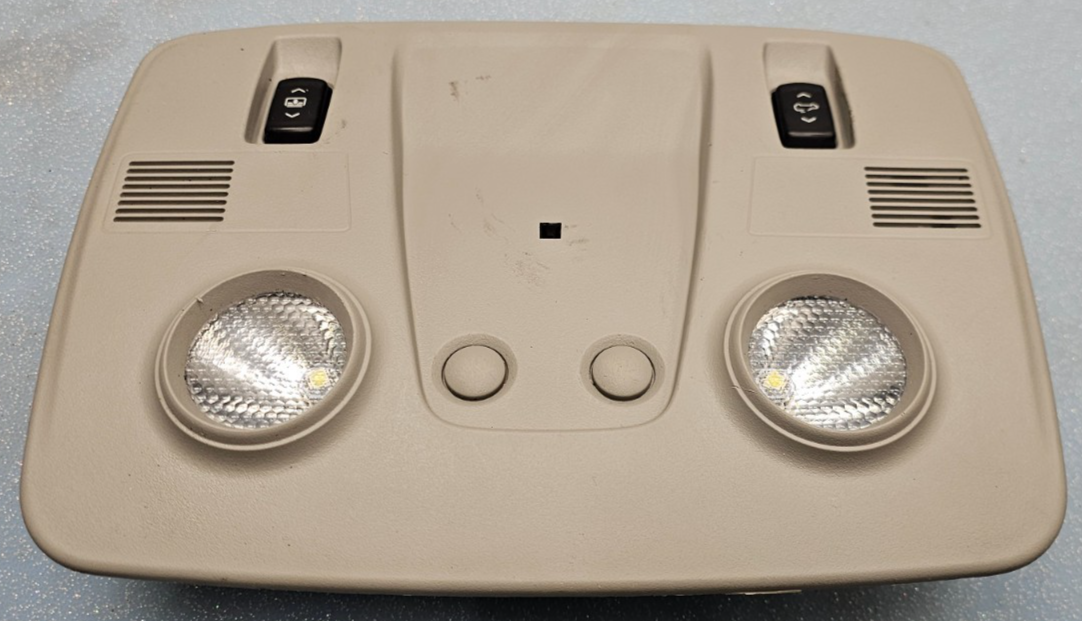 🔥07-15 Traverse Acadia Outlook Overhead Console Dome Map Light Lamp TAN OEM