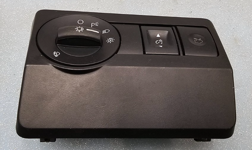 🔥10-12 FORD FUSION MILAN HEADLIGHT LAMP DIMMER CONTROL TOGGLE SWITCH ASSY BLACK