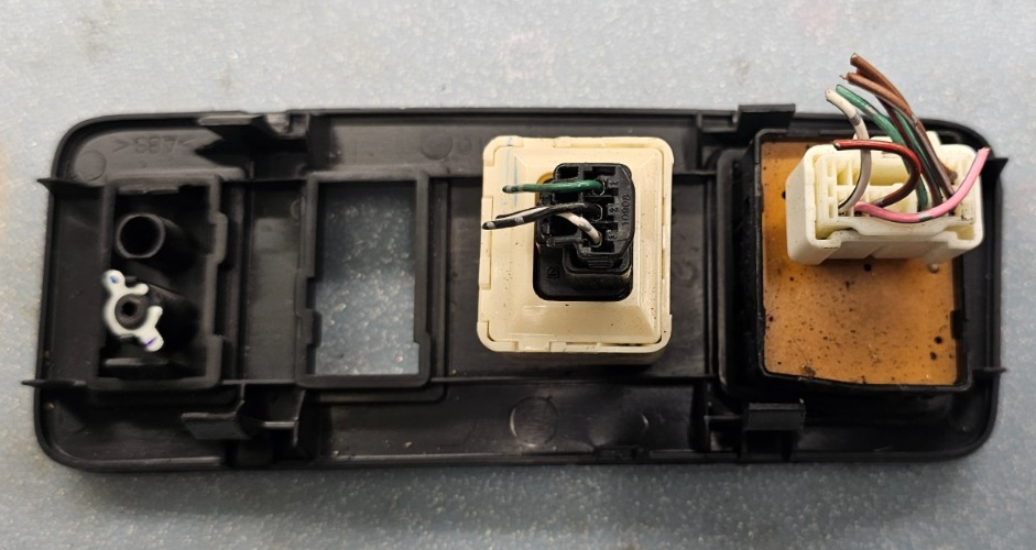 🔥97-01 ​Camry Dash Dimmer Power Mirror Control Switch Bezel Assembly Wood