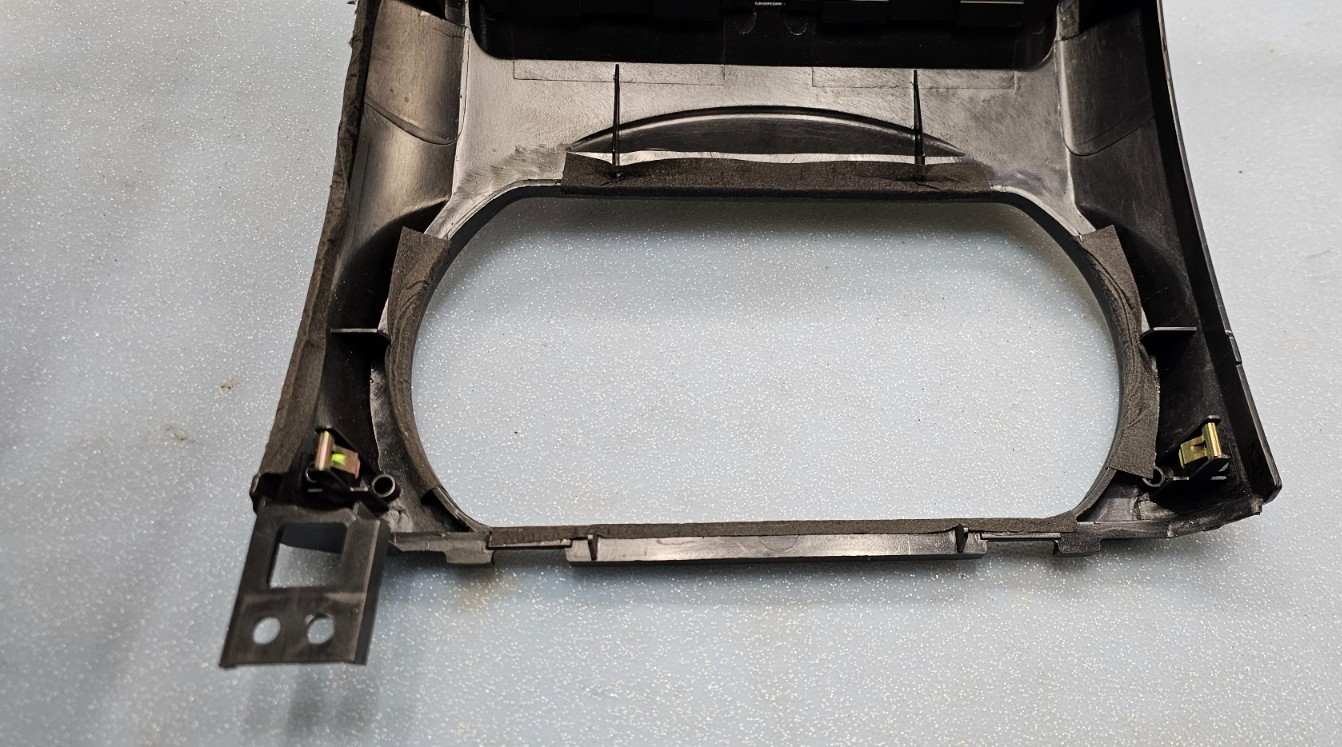 🔥02-04 NISSAN ALTIMA CENTER DASH VENT RADIO STEREO BEZEL TRIM PANEL BLACK OEM