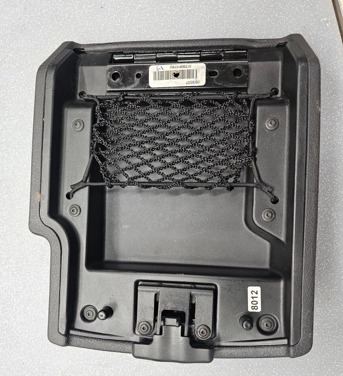🔥05-10 JEEP COMMANDER GRAND CHEROKEE CENTER CONSOLE ARM REST LID TOP PAD BLACK