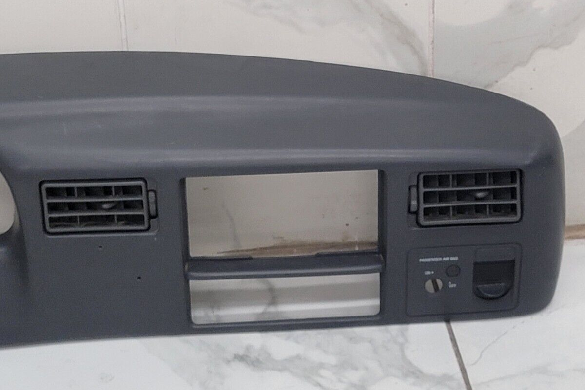 99-04 Ford F250 F350 Dash Instrument Cluster Speedometer Bezel Panel DK Gray C22
