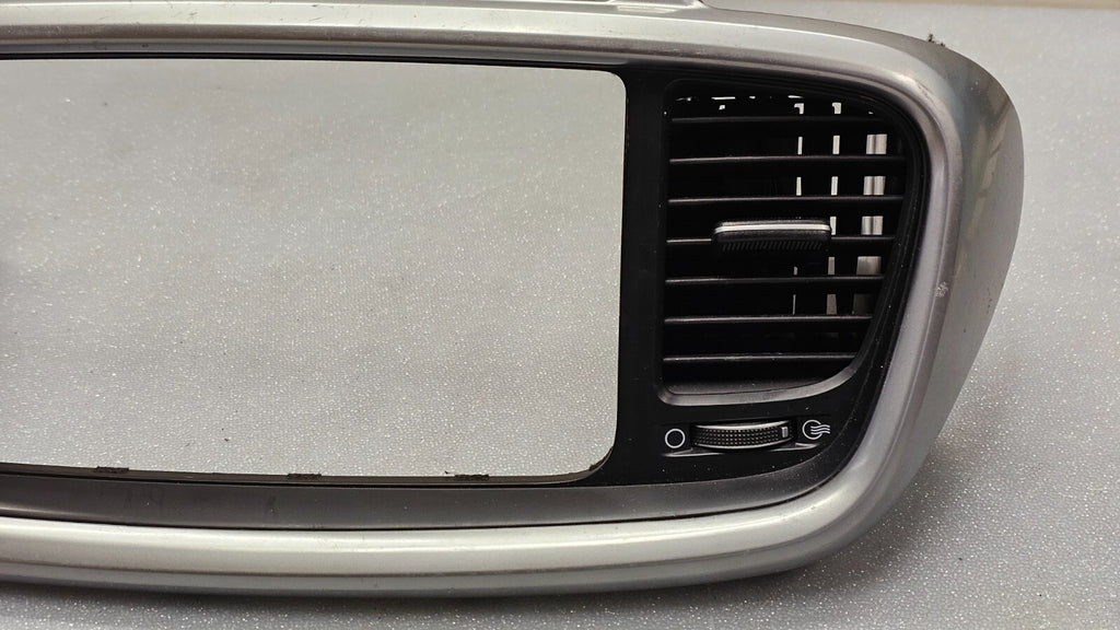 🔥16-18 KIA SORENTO RADIO CENTER DASH SURROUND BEZEL TRIM VENTS Assembly Silver