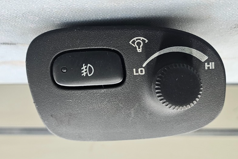 🔥00-02 Saturn S Series SL SC SW 1 2 Illumination Traction Control Switch Black