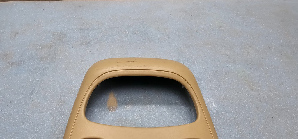 🔥02-05 Dodge Ram Overhead Console Map Dome Light Lamp Storage Assembly Tan