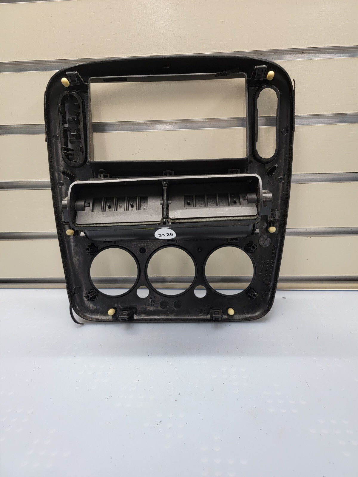 🔥02-05 FORD EXPLORER RADIO AUDIO CLIMATE TEMPERATURE CONTROL BEZEL TRIM Black