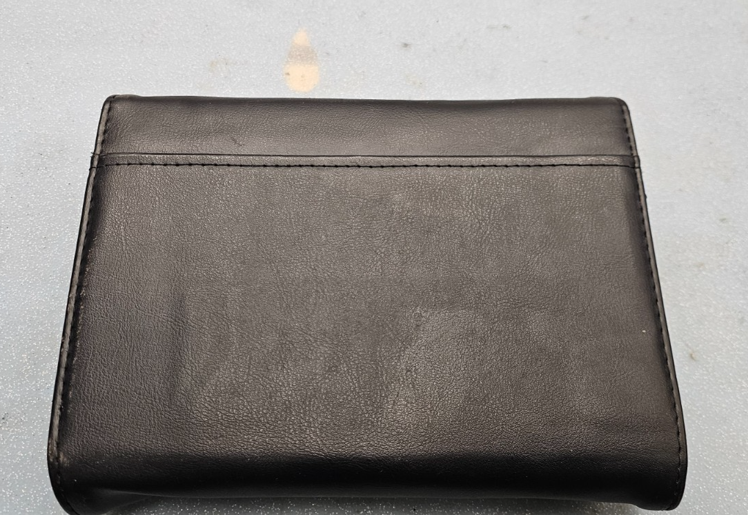 🔥2015 HYUNDAI SONATA Factory Owner’s Manual Handbook Leather Case OEM BLACK