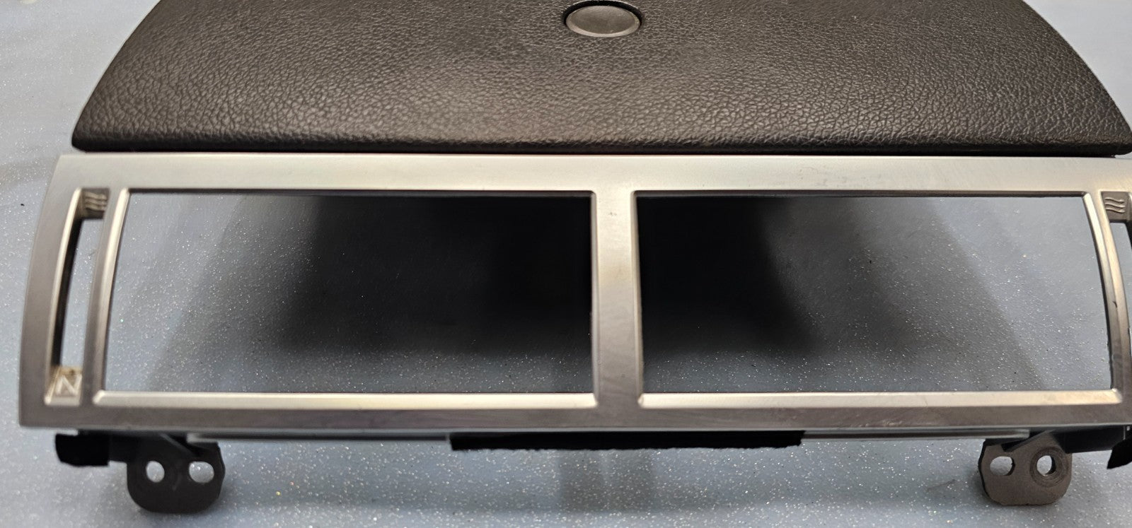 🔥06-09 Ford Fusion Center Dash Storage Cubby Trim Panel Assembly Black/Silver