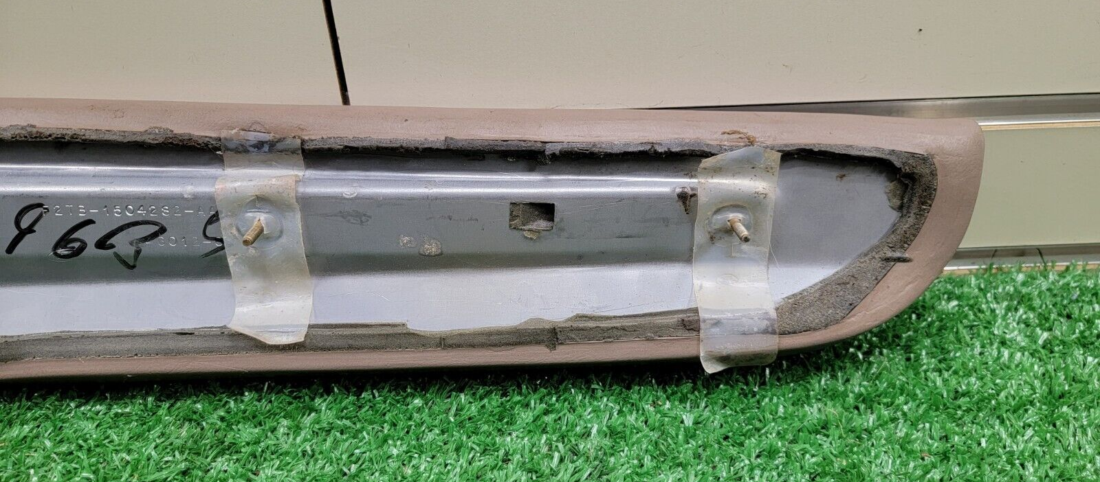 🔥1992-1996 FORD F150 F250 F350 BRONCO Upper DASH PAD CODE TRIM TAN OEM