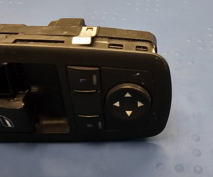 🔥08-20 Grand Caravan Town Country Master Left Driver Window Switch BLACK WS29