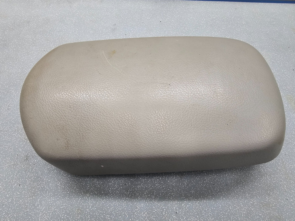 06-12 Toyota RAV4 Center Console Armrest Lid Cover Top Leather Assembly LT GRAY