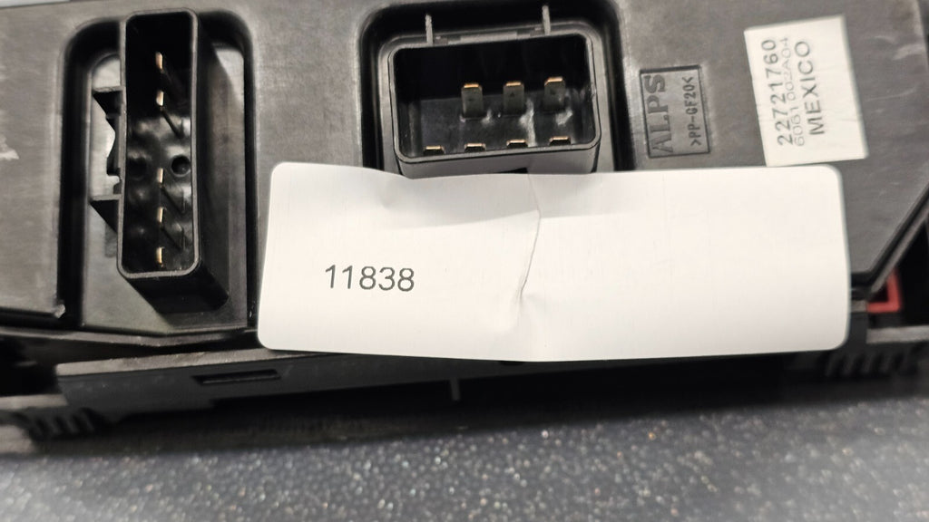 🔥05-10 Cobalt G5 Left Driver Master Power Window Switch Control Assembly SILVER