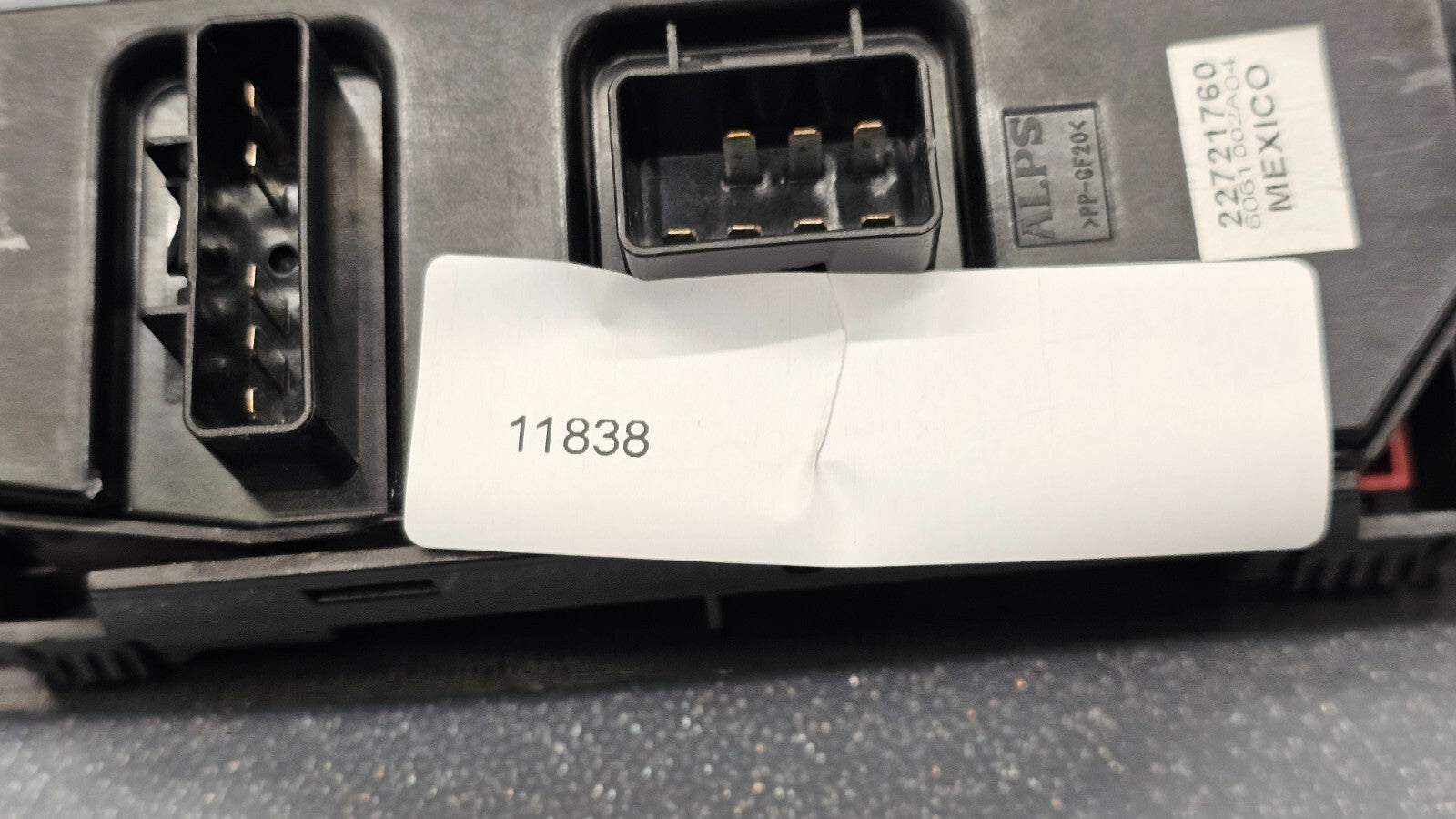 🔥05-10 Cobalt G5 Left Driver Master Power Window Switch Control Assembly SILVER
