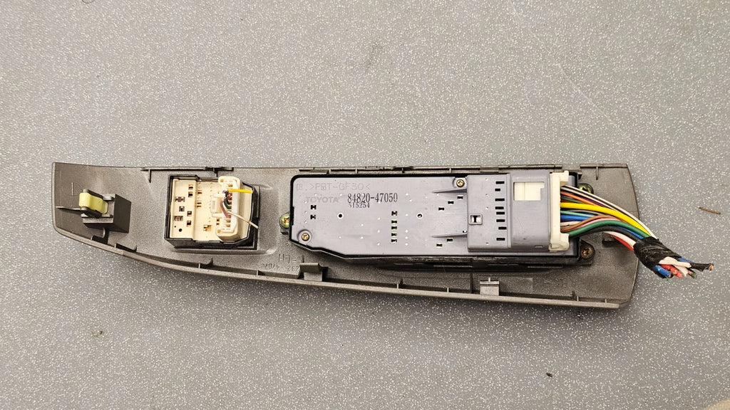 🔥04-09 Prius Left Driver Door Master Power Window Switch Lock Silver OEM WS36