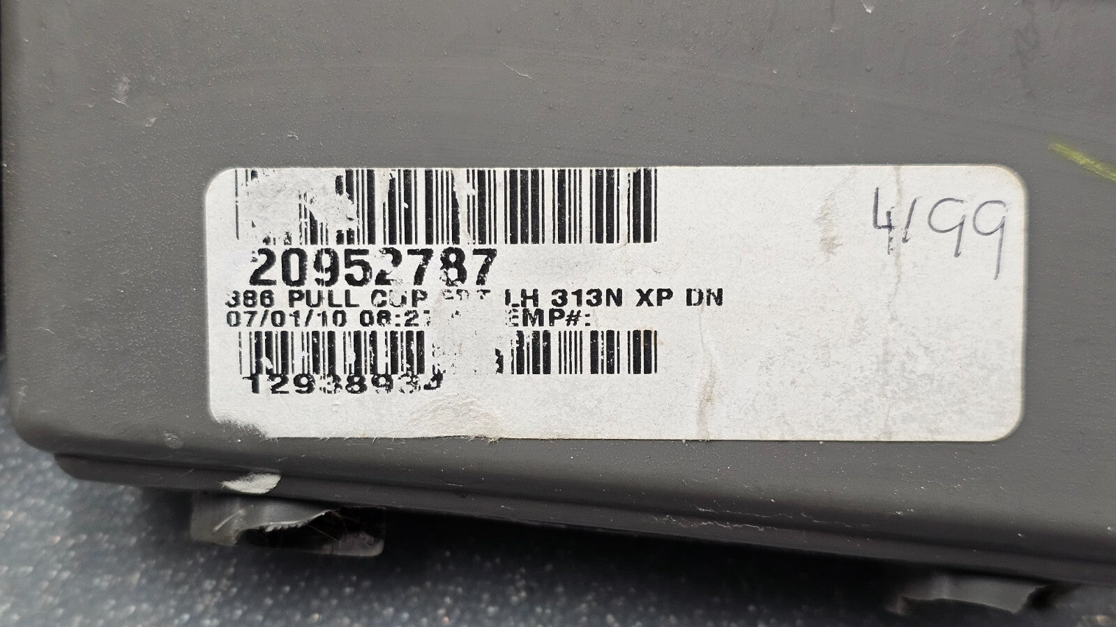 🔥10-12 Chevy Malibu Left Driver Master Power Window Mirror Switch Assembly Gray
