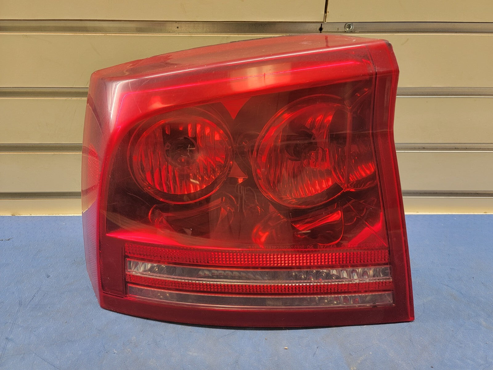 🔥06-08 Dodge Charger driver left Side Tail Light Lamp Chrome Assembly OEM
