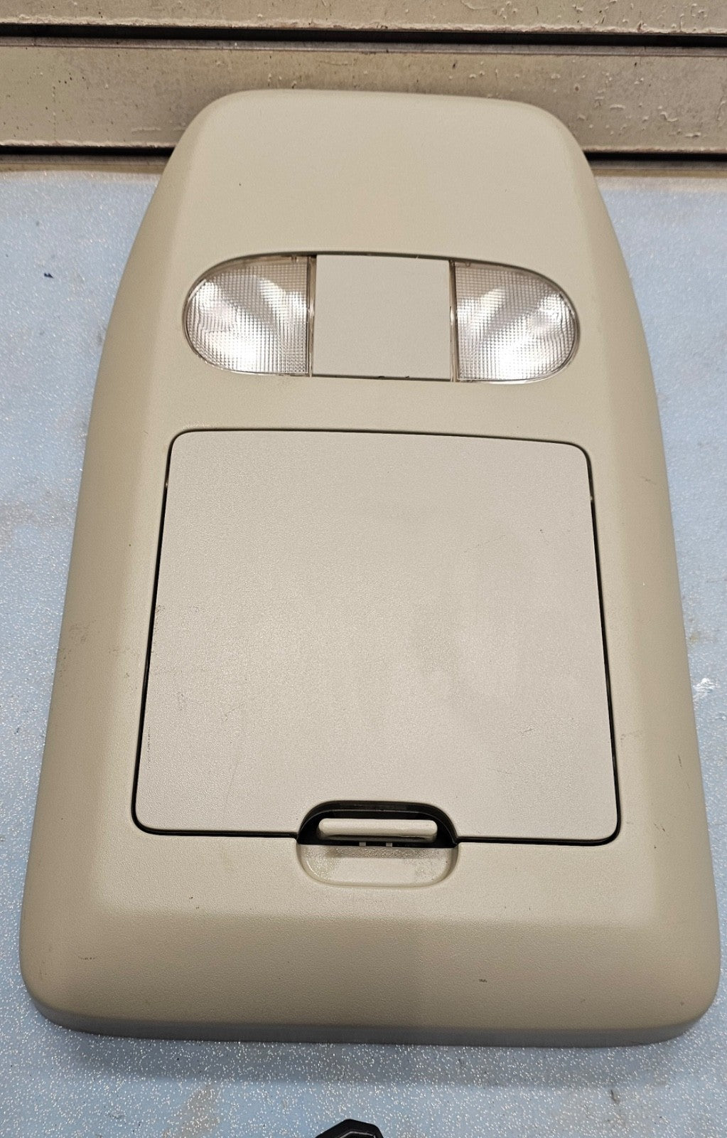 🔥04-08Ford F-150 Overhead Console DOME Map Light Roof🔴Storage Assembly GRAY 09