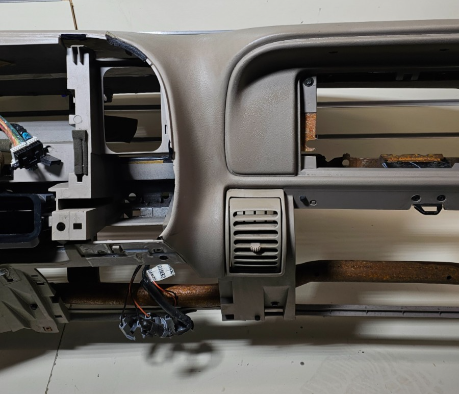 🔥95-99 CHEVY GMC SILVERADO CK Dashboard DASH CORE Frame Mount Assembly Tan DB2