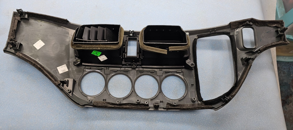 🔥05-10 Honda Odyssey Center Dash Radio Climate Control Bezel Trim Panel Silver
