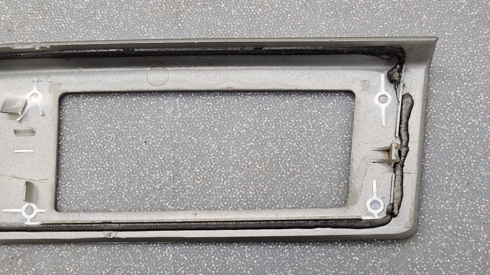 🔥07-10 Jeep Compass Rear Right Passenger Door Window Switch Bezel Trim Silver