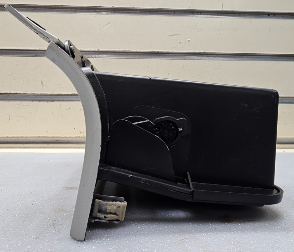 🔥07-10 Lincoln MKX Interior Dash Storage Compartment Assembly Bezel Silver