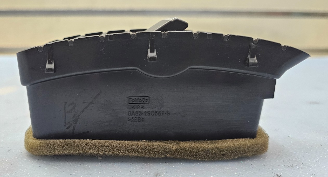 🔥 09-12 FORD FLEX DASH CENTER LEFT DRIVE AIR AC VENT HEATER PANEL BLACK OEM