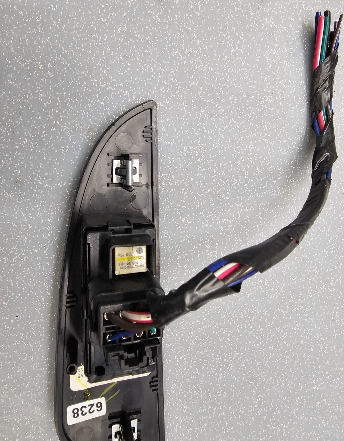 🔥07-13 Suburban Yukon Rear Left Driver Master Window Switch Assembly WOOD WS5