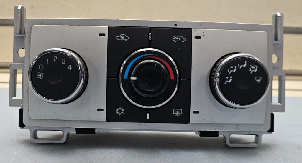 🔥08-12 Malibu Dash Heater Climate Temperature Control Air Conditioner Silver