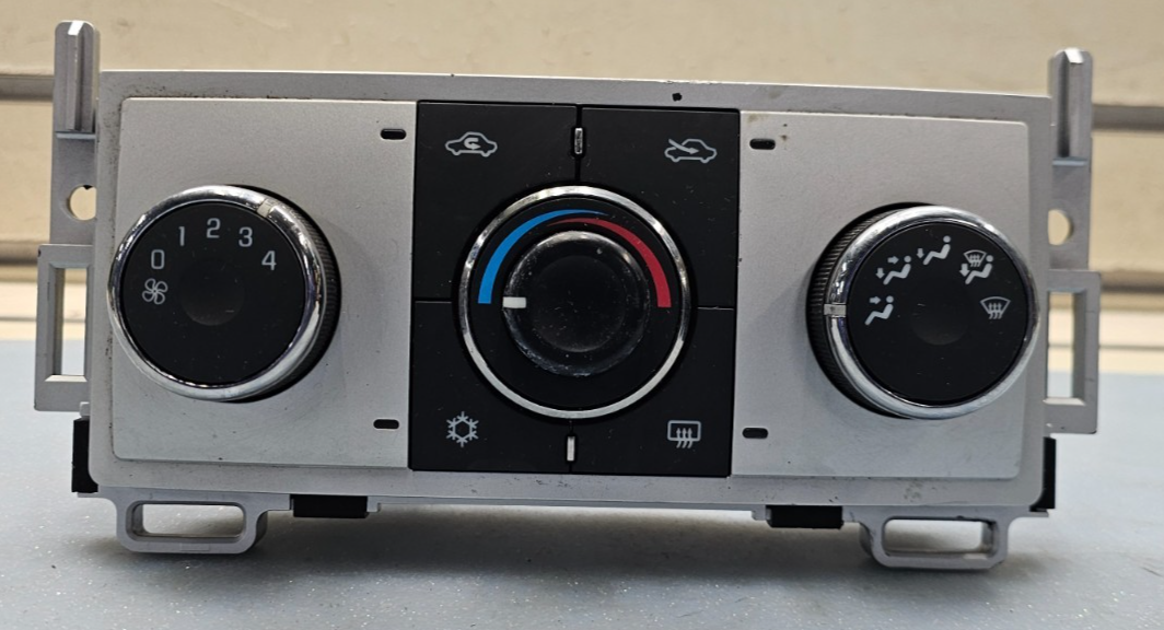 🔥08-12 Malibu Dash Heater Climate Temperature Control Air Conditioner Silver