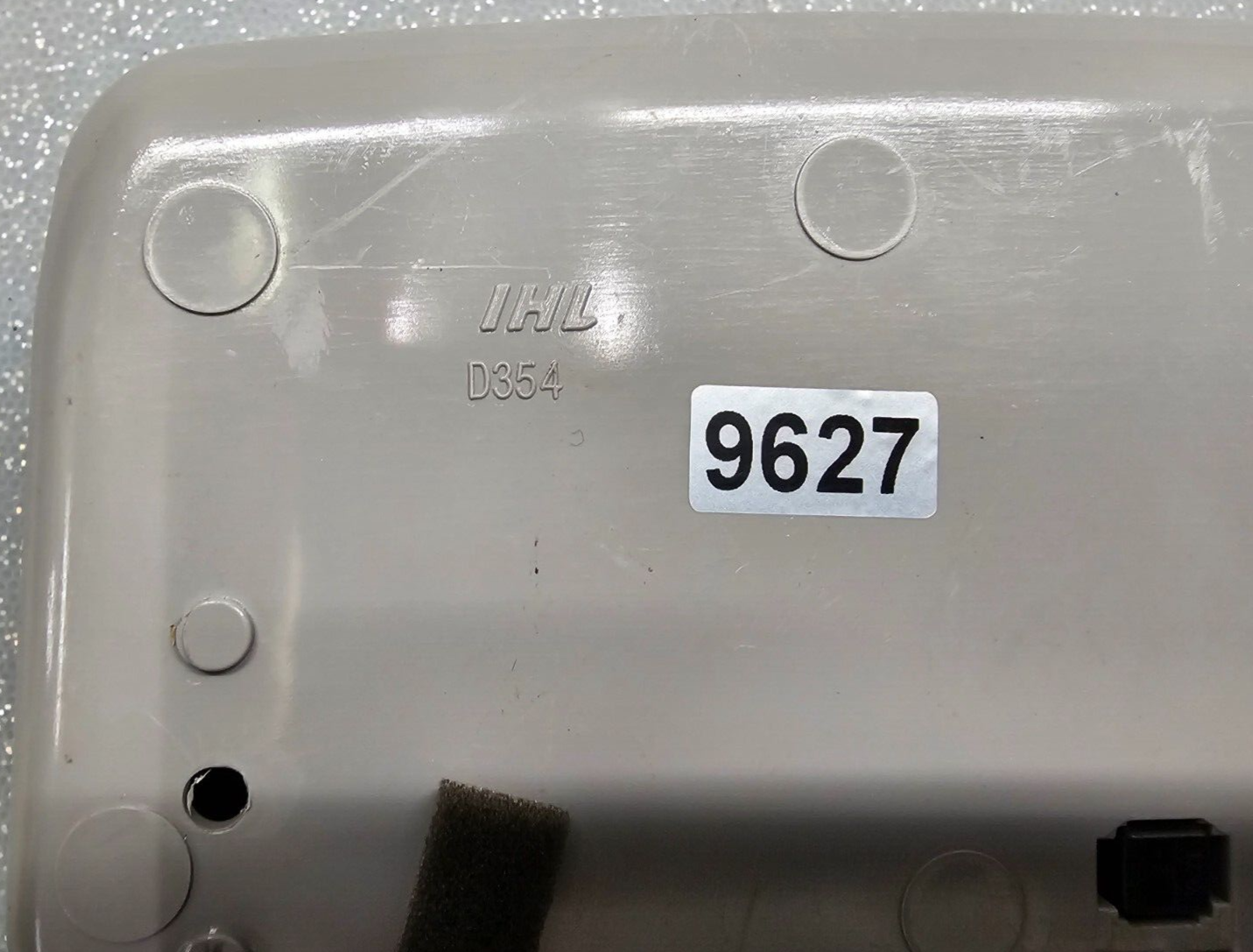 06-10 Hyundai Sonata Overhead Console Dome Map Light Lamp Storage Assembly Gray