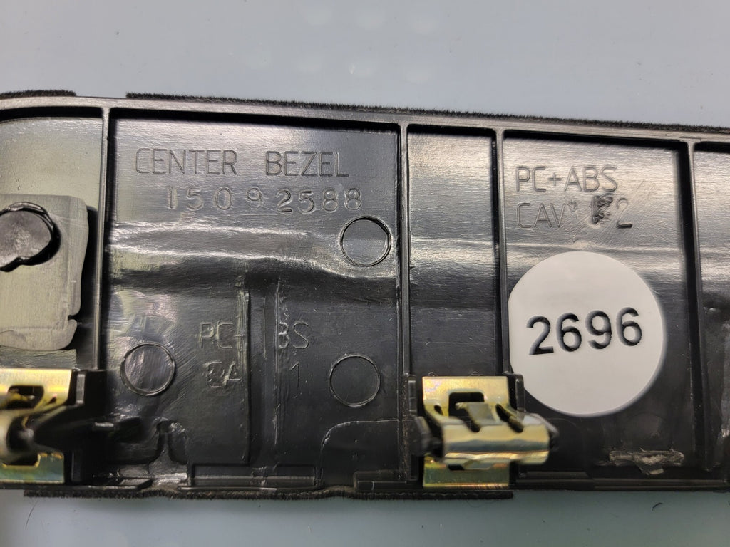 🔥07-13 SUBURBAN TAHOE YUKON CENTER DASH RADIO BEZEL TRIM WOODGRAIN