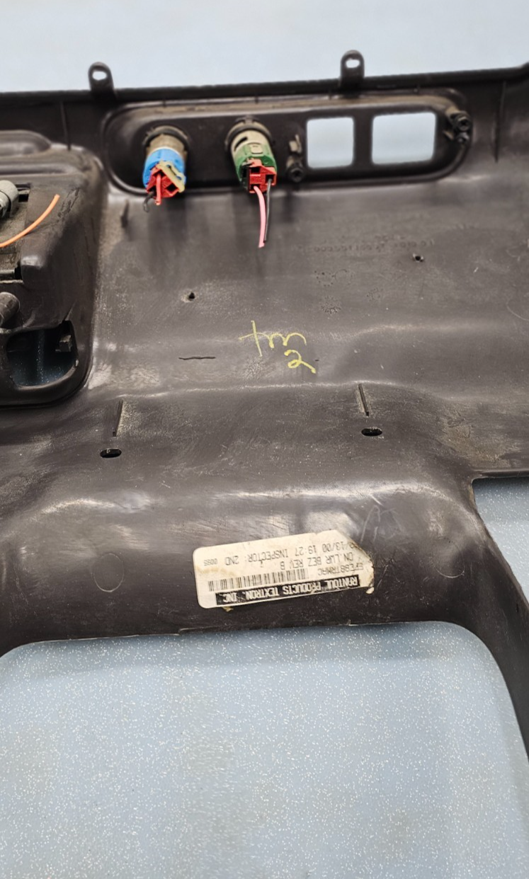 🔥98-00 Dakota Durango Lower Dash Bezel w/ Wiper & Defrost Switch OEM Black