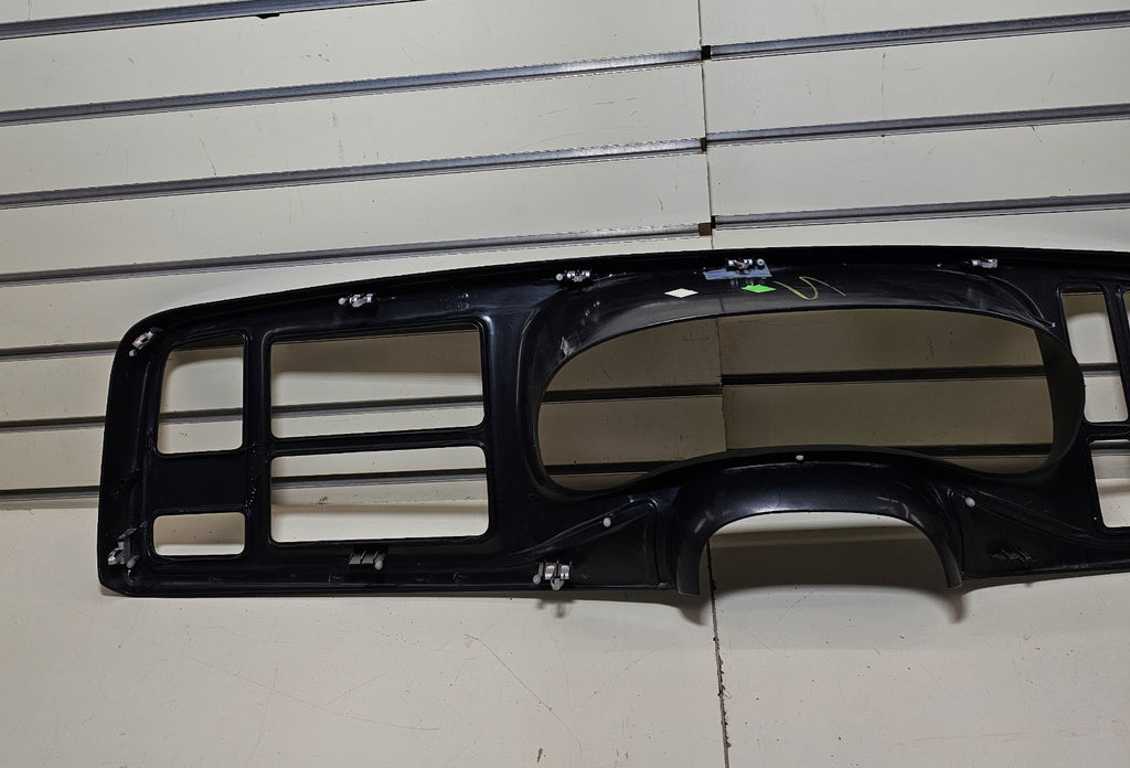 🔥99-02 CHEVY GMC Instrument Cluster Speedometer Dash Trim Panel Bezel Black C4